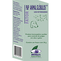 Medicamento Homeopático Arenales Fator P&P Animal Glóbulos 26g