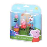 Conjunto de 5 Figuras Amigos da Peppa Pig DTC