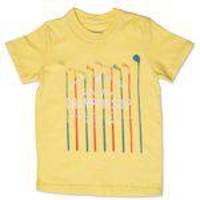 Camiseta Infantil Amarela Tingida Tamanho 06 - Toffee