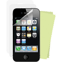 Película para Celular Iphone 4 e iPhone 4S Dreamgear Transparente 4 Unidades