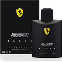 Perfume Ferrari Black Masculino Eau De Toilette 200Ml
