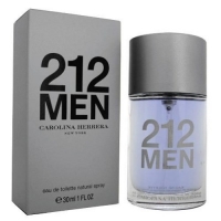 212 Men Nyc Carolina Herrera de Eau Toilette Perfume Masculino 30ml