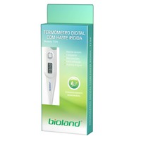 Termômetro Digital Rígido Bioland T104 Branco e Verde