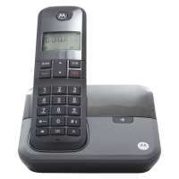 Telefone Sem Fio Digital Motorola Com Identificador de Chamadas Preto MOTO3000