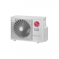 Ar Condicionado Multi Split LG Cassete Inverter AMNH09GTUC0/A2UW18GFA2 Bi 1 Via 18000 BTUs (2x 9.000) Quente Frio Branco 220V