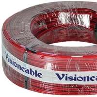 Cabo Cristal 0,50mm 100 Metros Vermelho - Visioncable