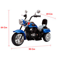 Moto Elétrica Infantil Brink+ TR1501 6V Azul