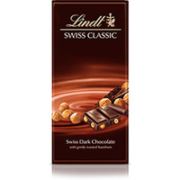 Tablete Chocolate Lindt Suíço Dark Hazelnut 100g