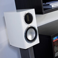 Monitor Audio Gold G50 Par De Caixas Acústicas Bookshelf 2 vias 100w Rms Branco Laqueado