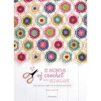 12 Months of Crochet with RedAgape: Your Creative Planner for Year-Round Crocheting