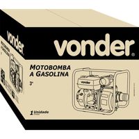 Motobomba à Gasolina 3 7 0 Hp Com Motor 4 Tempos Vonder