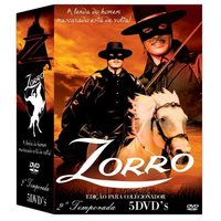 Zorro - 2ª Temporada - Edição Para Colecionador 5 DVDs - Multi-Região / Reg.4