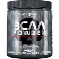 Suplemento Black Skull BCAA Powder Limão 300g
