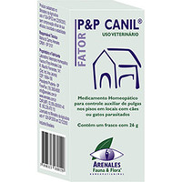 Medicamento Homeopático Arenales Fator P&P Canil 26g