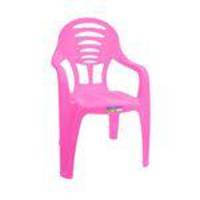 Cadeira Infantil com Braço Rosa ref 578 Paramount Plasticos