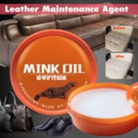 Mink Oil Creme Couro Craft Cuidados Carteira Sofá Shoe Carro Almofada Manutenção