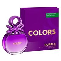 Colors Purple Benetton Perfume Feminino Eau de Toilette 50ml