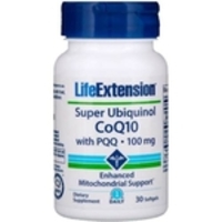 Super Ubiquinol Coq10 Pqq 100 Mg 30 Cápsulas Life Extension