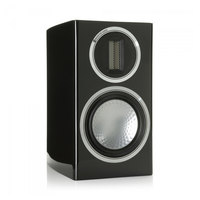 Monitor Audio Gold G50 Par De Caixas Acústicas Bookshelf 2 vias 100w Rms Preto Laqueado