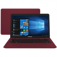Notebook Positivo Motion Red C464B Intel Dual Core 4GB 64GB 14” Windows 10 Vermelho