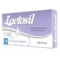Lactosil 4000 FCC ALU Infantil Apsen 30 Tabletes Dispersíveis