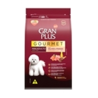 Ração GranPlus Gourmet para Cães Adultos de Porte Mini Sabor Salmão - 10,1kg