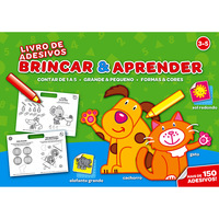 Brincar & Aprender 3-5:Livro de Adesivos