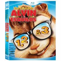Coleção Alvin e os Esquilos 1,2 & 3 Blu-Ray - Multi-Região / Reg.4