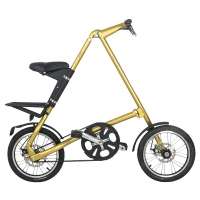 Bicicleta Dobrável Igitop Cicla Dourada