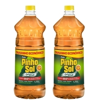 Kit 2 Desinfetante Pinho Sol Original 1,75 Litros Cada