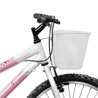 Bicicleta Master Bike Serena Aro 24 Sem Marchas Feminina Rosa e Branca
