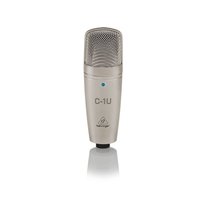 Microfone Condensador Behringer C-1U Prata