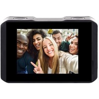 Câmera Digital Xtrax Selfie 16MP Wi-Fi 4K Vermelha