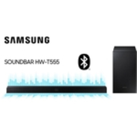 Soundbar Samsung Hw-t555 Bluetooth com 2.1 Canais Potência de 320w Subwoofer e Sem Fio