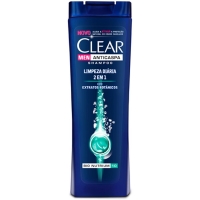 Shampoo Clear 2 em 1 Limpeza Diária 200ml