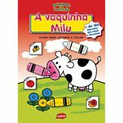 Vaquinha Milu, A: Livro para Colorir e Colar