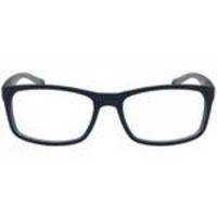 Óculos De Grau - Arnette 7089l 2298 - Tam. 55 - Azul Escuro | Cinza Fosco Translúcido