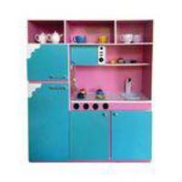 Cozinha Infantil 130cm Rosa/Azul - Criança Feliz