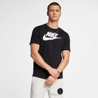 Camiseta Masculina Mc Nike M Nsw Tee Icon Fut U Preta V20 Ar5004-010