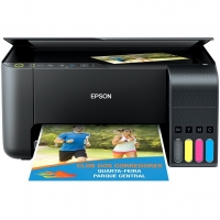 Impressora Multifuncional Epson EcoTank L3150 - Tanque de Tinta Wi-Fi Colorida USB