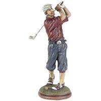Escultura Golfista Camisa Vermelha Oldway