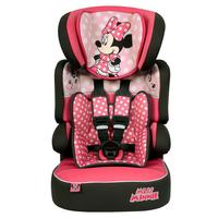 Cadeira Para Auto Disney Beline SP Minnie Mouse 589604 Rosa e Preta