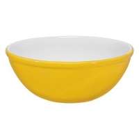 Bowl 13cm 250ml Em Cerâmica 087620 Amarelo Mondoceram Gourmet