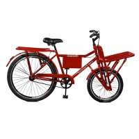Bicicleta Master Bike Super Cargo 36 Raios Vermelha