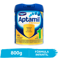 Aptamil Premium+ 1 800g Fórmula Infantil com Proteínas Lácteas para Lactentes de 0 a 6 Meses
