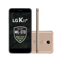 Smartphone LG K11+ LMX410BCW Desbloqueado GSM 32GB Dual Chip Android 7.1 Dourado