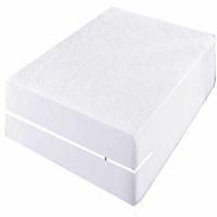 Kit Capa Impermeável Colchão Anti Alérgica Branca - Casal + 02 Capas de Travesseiro Branca