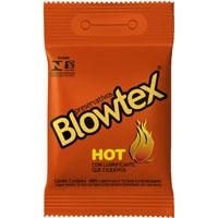 Preservativo Blowtex Hot Lubrificante Que Esquenta 3 Unidades