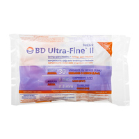 Seringa para Insulina Bd Ultra-Fine II  0,3 ml 8x0,3mm 10 Unidades