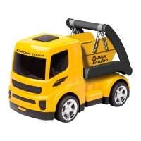 Caminhão Usual Brinquedos Falcon Truck Entulho Amarelo e Preto